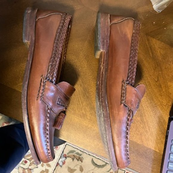 Allen Edmonds tassel loafers size 12 - Picture 4 of 6